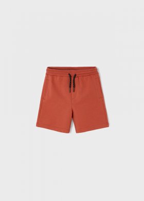 Mayoral Basic Plush Bermuda Shorts Style 611 - Terracotta