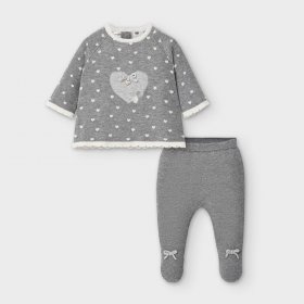 Mayoral Grey Knitted Baby Set Style 2547