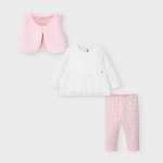 Mayoral Pink 3 Piece Leggings Set Style 2784