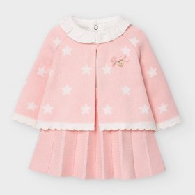 Mayoral Pink Cardigan and Skirt Set Style 2859