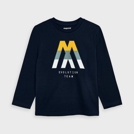 Mayoral Navy \" M\" Top Style 4040