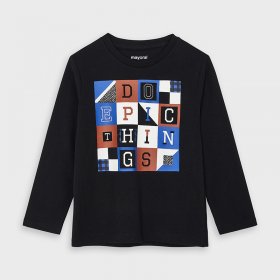 Mayoral Black Letter Block Top Style 4051