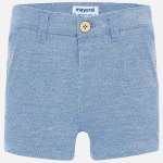 Mayoral Pale Blue Honeycomb Shorts Style 1280