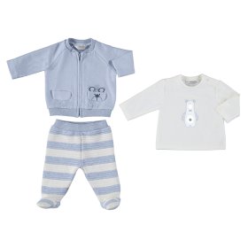 Mayoral 3 Piece Tracksuit Style 2692 - Sky Blue/White