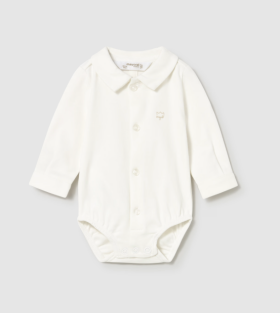 Mayoral T-Shirt Onesie/Bodysuit Style 2727 - Natural Mayoral T-Shirt Onesie/Bodysuit Style 2727 - Natural