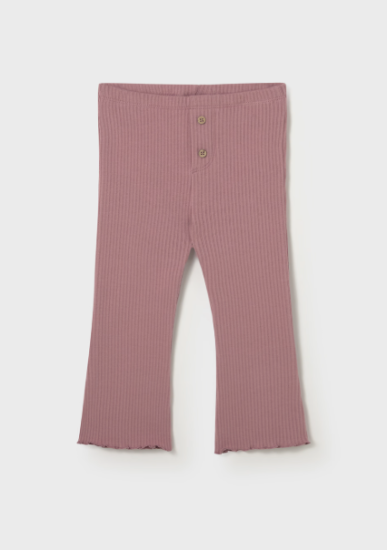 Mayoral Ribbed Flared Leggings Style 2735 - Orchid