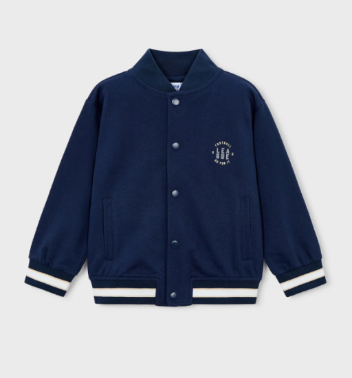 Mayoral Football League Bomber Jacket Style 3440 - Navy
