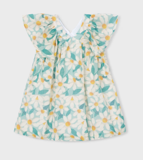 Mayoral Loose Daisy Print Dress Style 3918 - Lake