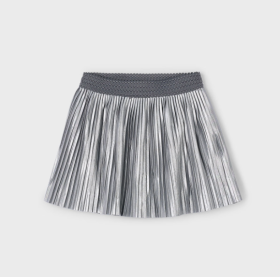 Mayoral Pleated Skirt Style 4903 - Silver