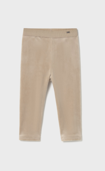 Mayoral Basic Velvet Leggings Style 727 -Toffee