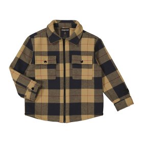 Mayoral Checked Overshirt Style 4462 - Toffee