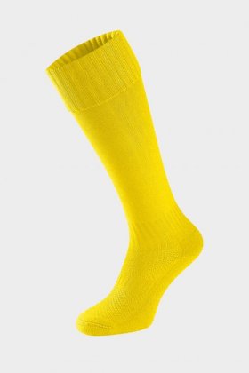 Bright Yellow Football Socks