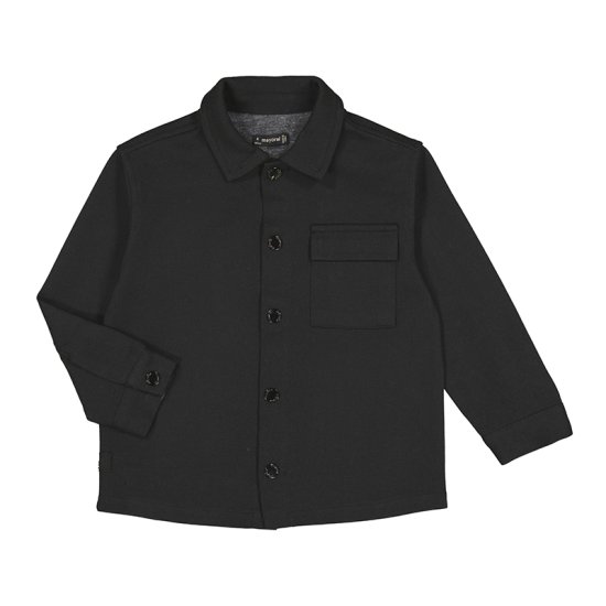 Mayoral Fleecy Overshirt Style 4106 - Black