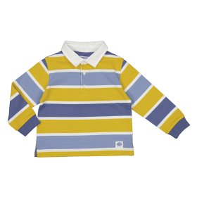 Mayoral L/S Striped Polo Shirt Style 2185 - Pollen