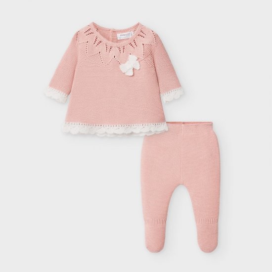 Mayoral Baby Rose Pink Knitted Set 2549