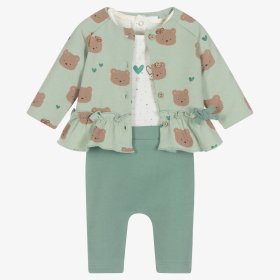 Mayoral Mint Green 3 Piece Set Style 2617