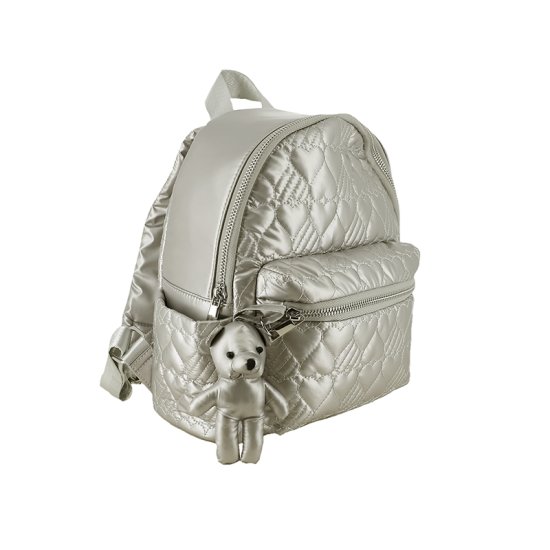 Padded Backpack Style 10846 -Gold White