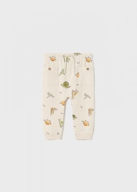 Mayoral Dino Print Joggers Style 1526 - Oat