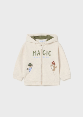 Mayoral Hooded Sweat Jacket 'Magic Mountain' Style 2475 - Latte