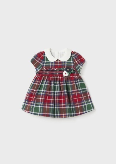 Mayoral S/S Smocked Dress Style 2864 - 32 Cherry