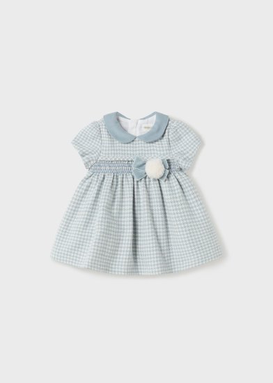 Mayoral S/S Smocked Dress Style 2864 - Snow