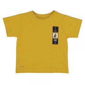 Mayoral S/S Pique Cotton Yacht T-Shirt Style 3001 - Ochre
