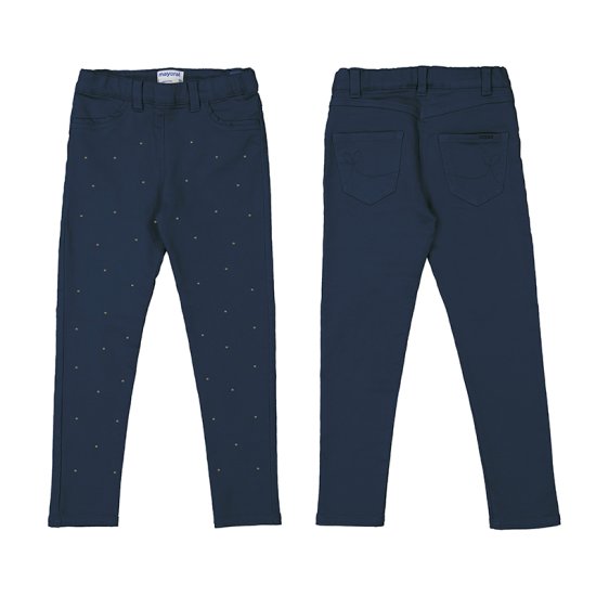 Mayoral Studded Trousers Style 4546 - Navy