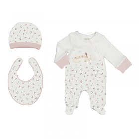 Mayoral 3 Piece Gift Set Style 9516 - Baby Rose